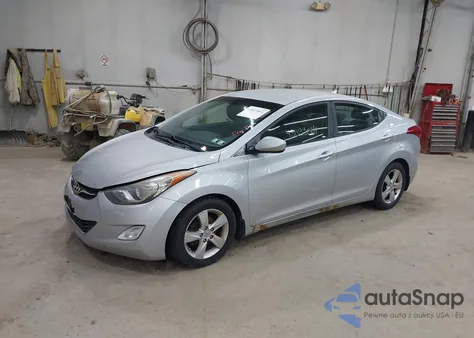 2013 Hyundai Elantra Gls from USA, damaged, VIN 5NPDH4AE3DH161124